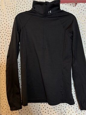 Under Armour Black Half‑Zip Performance Pullover